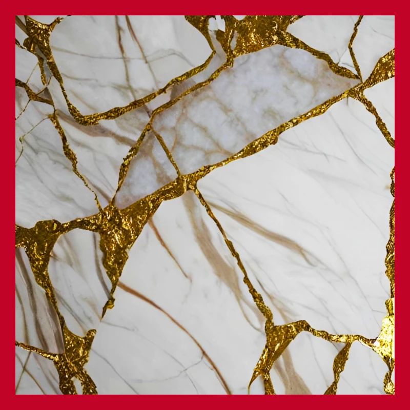 Marbling white-gold marble stone texture