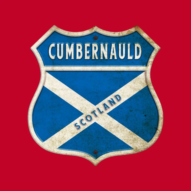 Motif du drapeau écossais de Cumbernauld