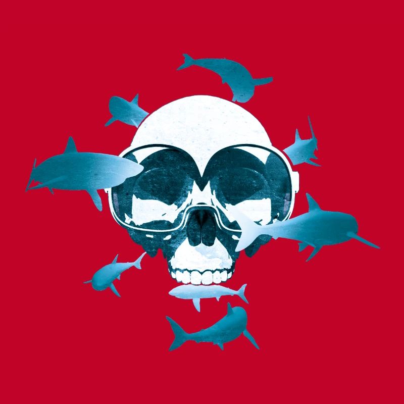 Tête De Mort & Plongée Sous-Marine