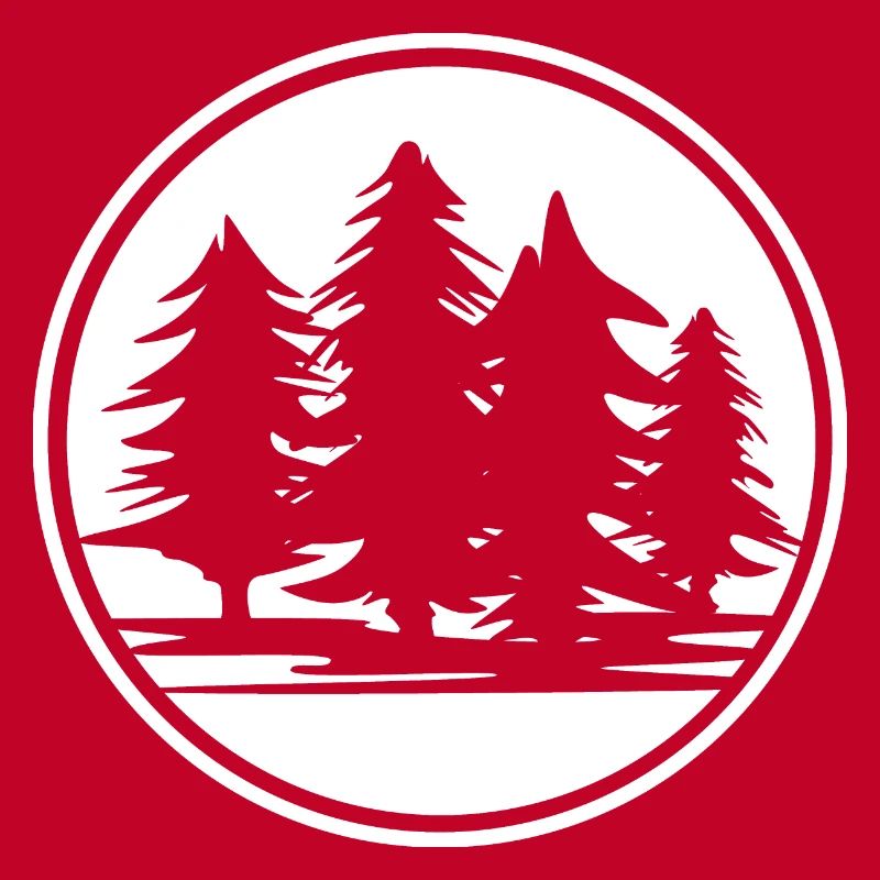 Fir Tree Forest Trees Logo icon Icon Graphic