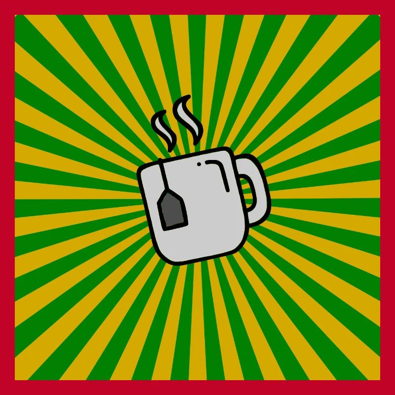 Sunburst Tea vert jaune Sunrise Teacup