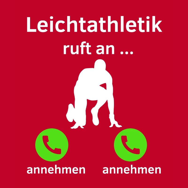 Leichtathletik ruft an - annehmen oder annehmen?