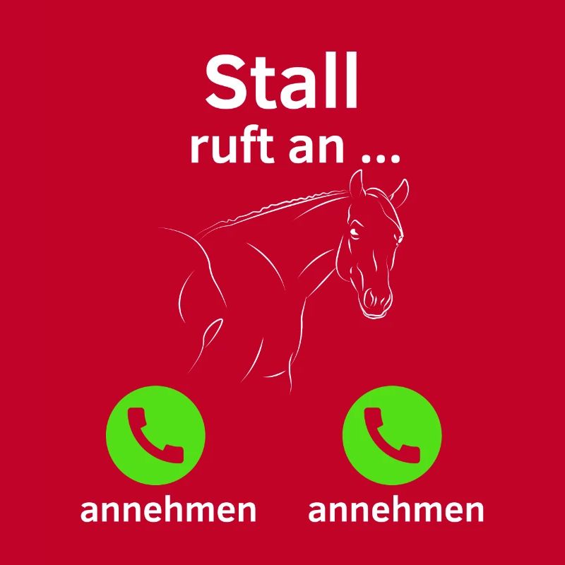 Stall ruft an - annehmen oder annehmen?