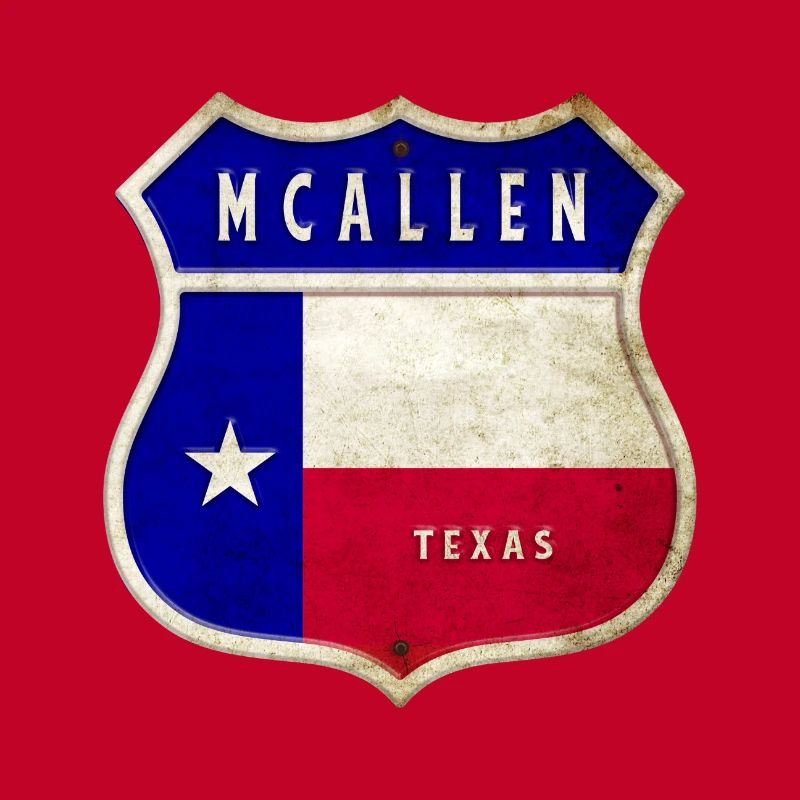 Design du drapeau du Texas de McAllen