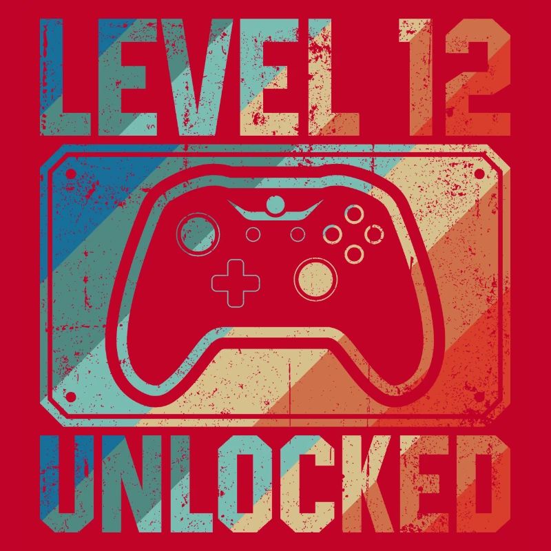 Level 12 – Freigeschalteter Controller T-Shirt