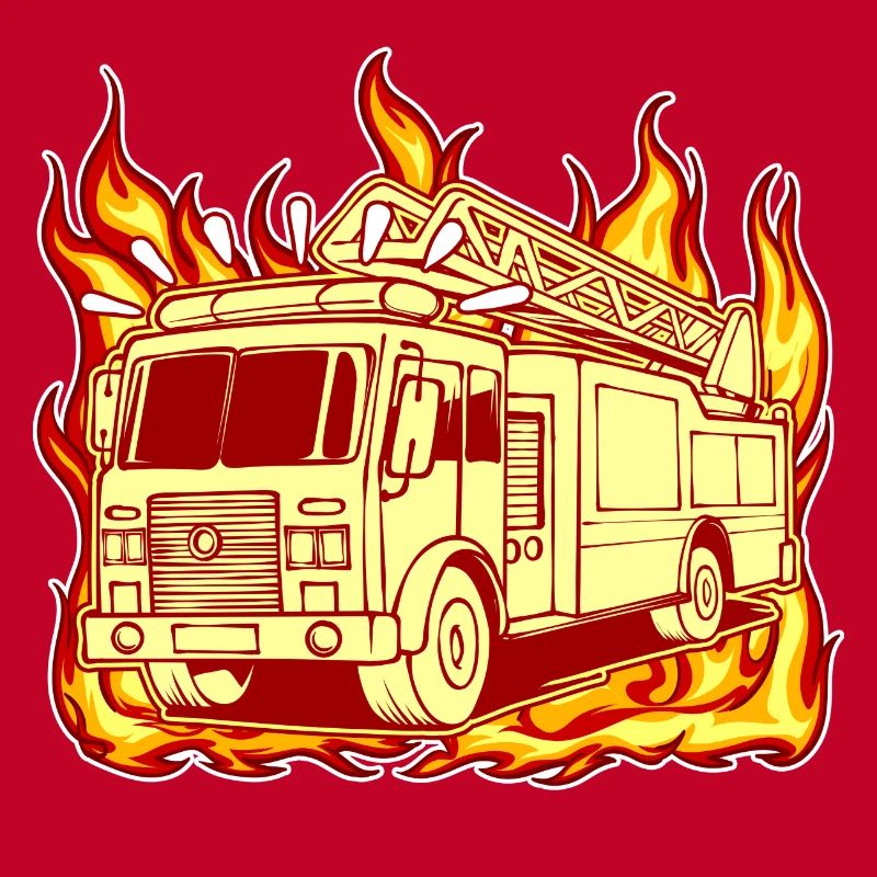 Fire Burning Fire Brigade Fire Engine Fire Protection