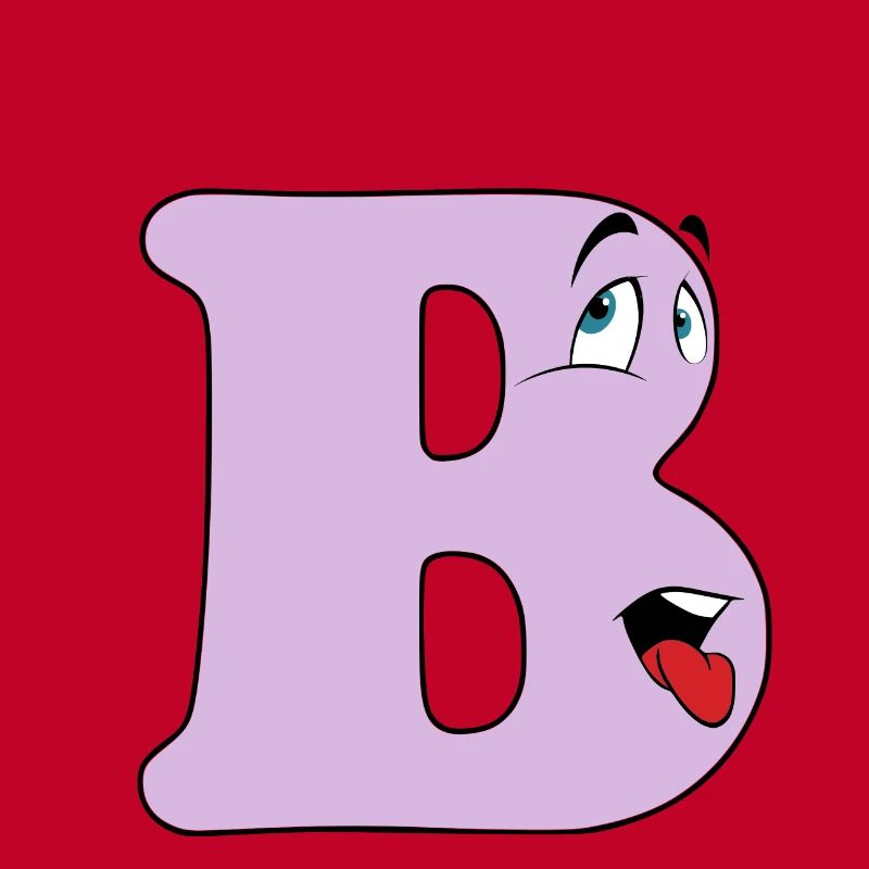 B