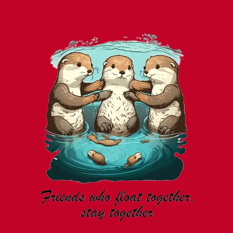 Les amis qui flottent ensemble restent ensemble