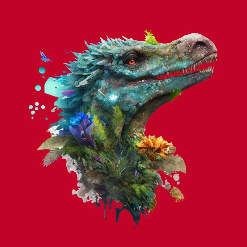 Vélociraptor bleu