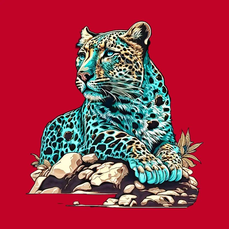 Léopard à l’affût