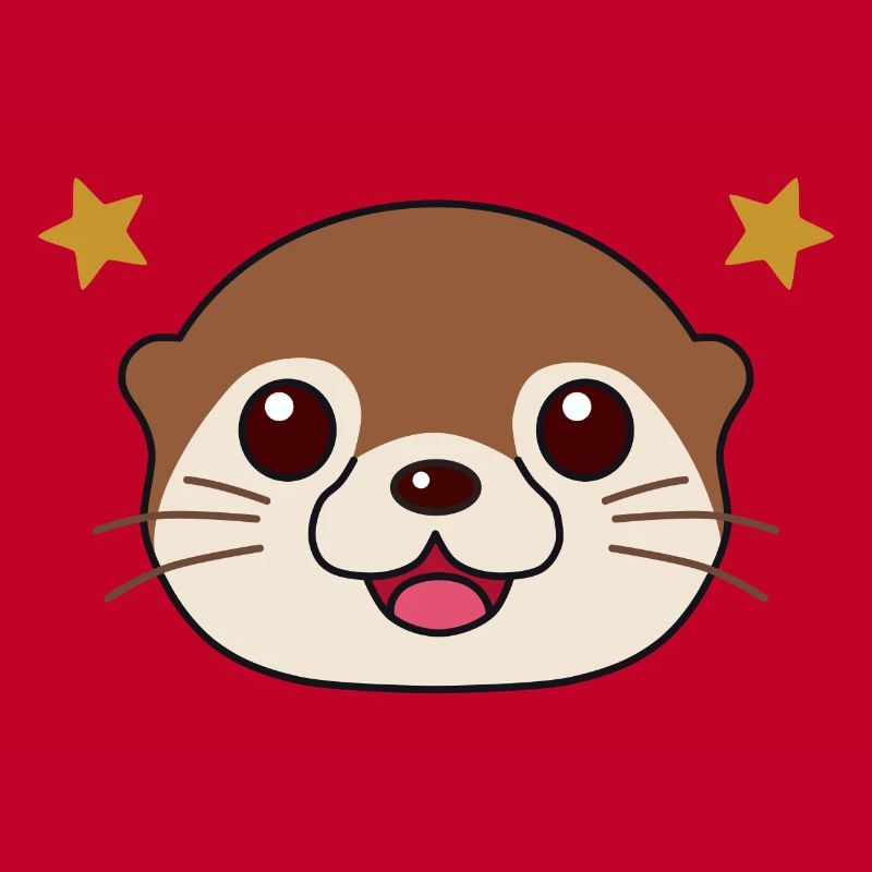 Smiling Cute Otter