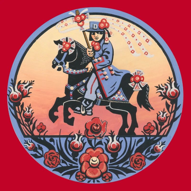 Sorbische Folklore – Reiter und Festtradition