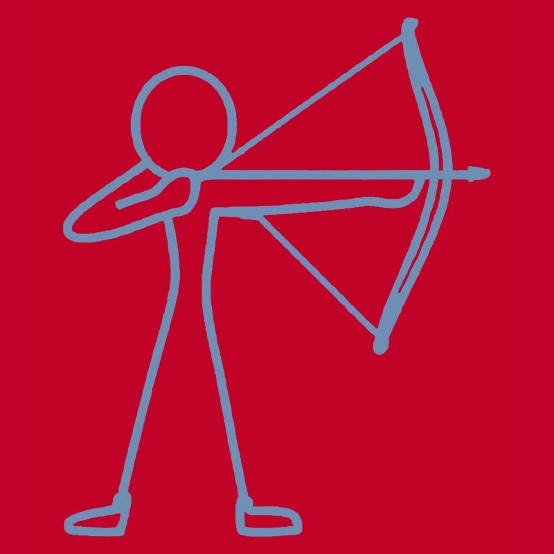 Archer à l’arc à l’arc à l’arc