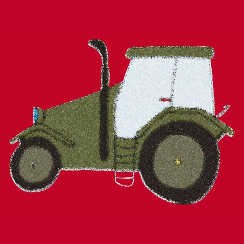 traktor oldtimer impressionismus