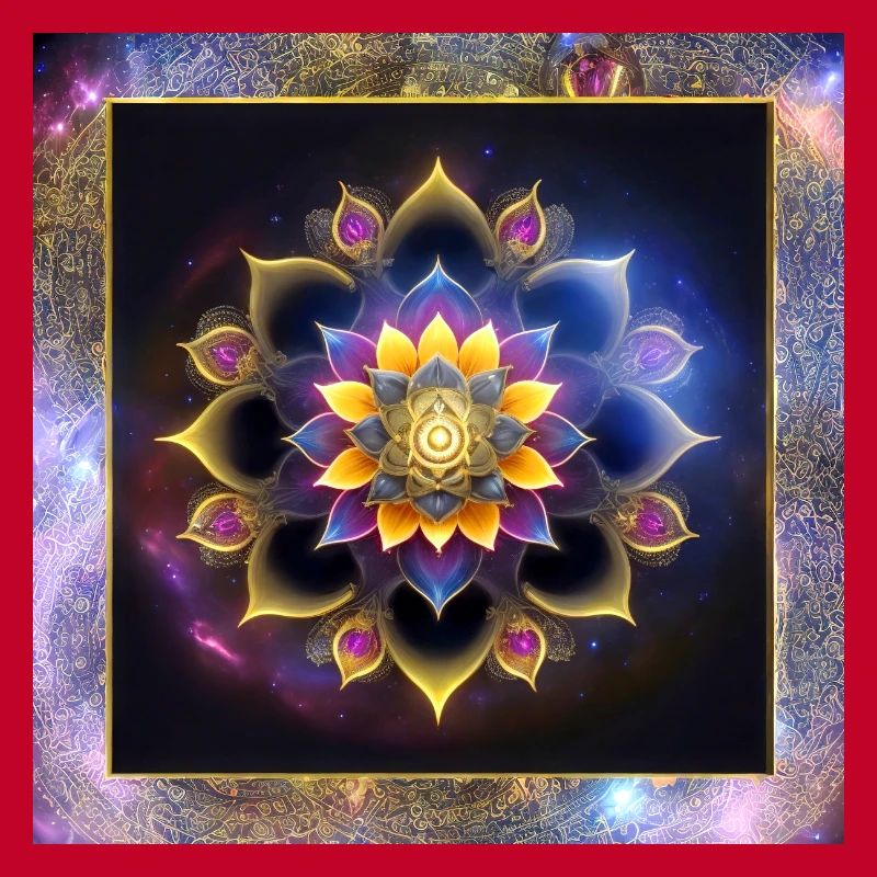 Fleur de lotus de mandala