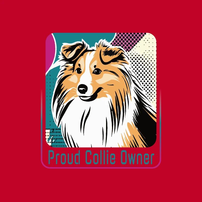 Fier propriétaire de Collie