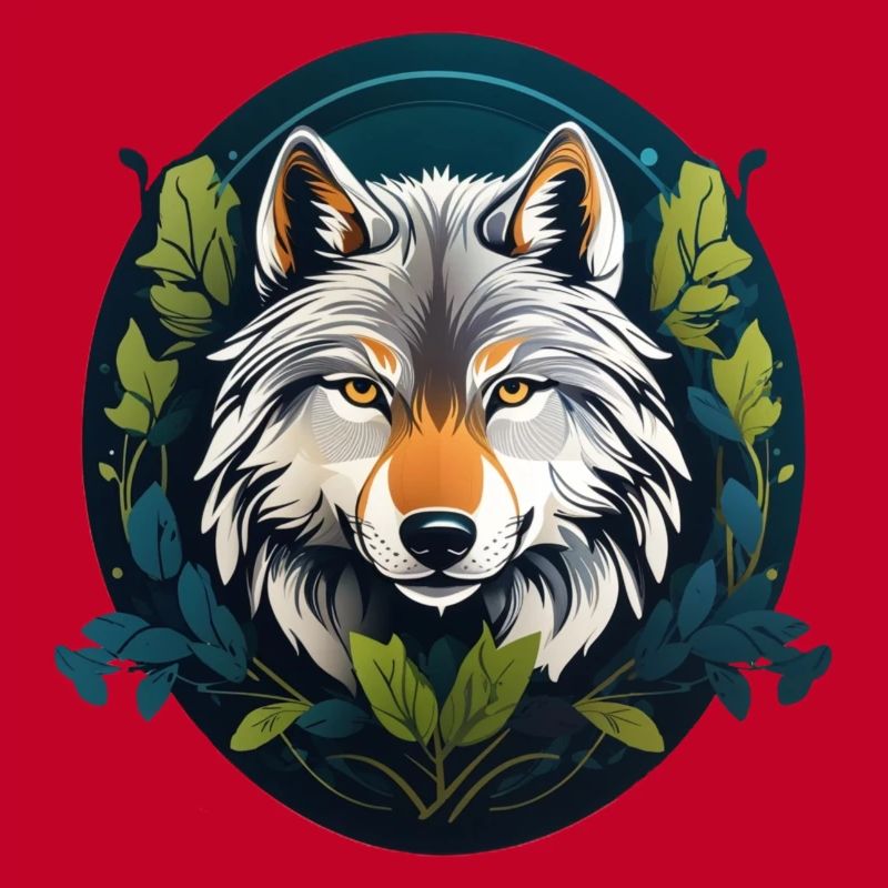 Waldbewohner Wolf