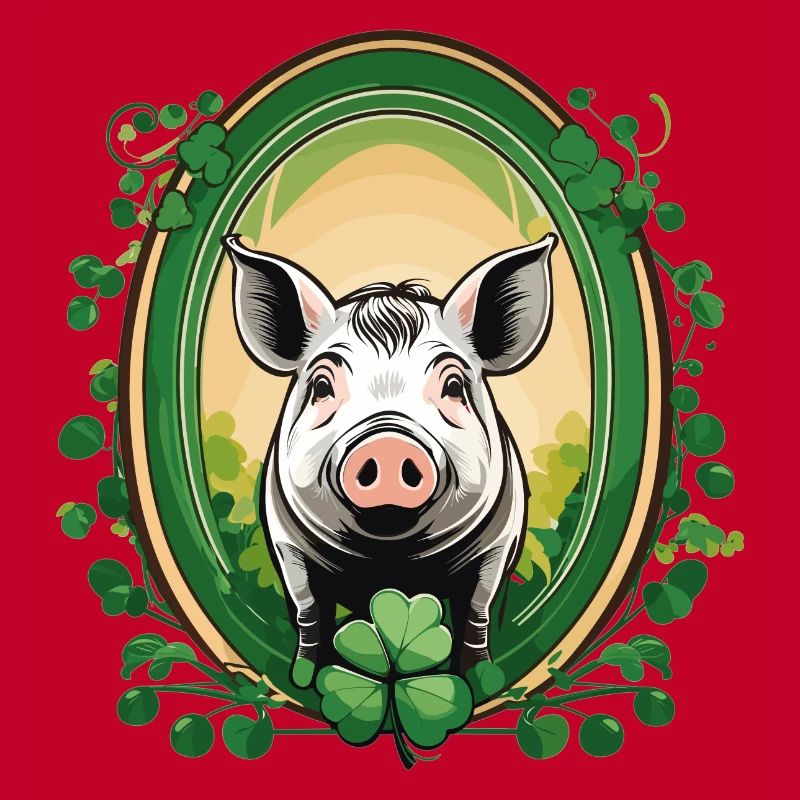Cochon chanceux