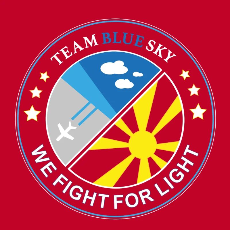 Blue Sky Flight Team Abzeichen