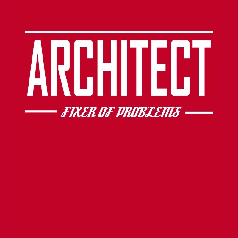 Je suis un architecte étudiants en architecture vintage