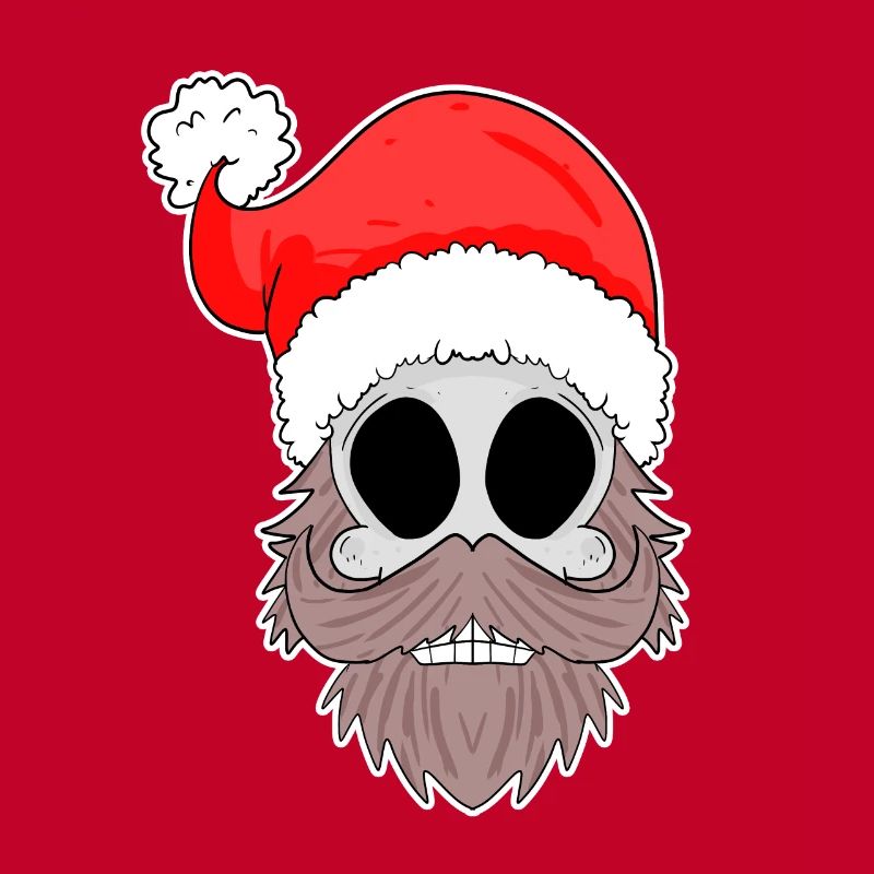 Crâne de Père Noël