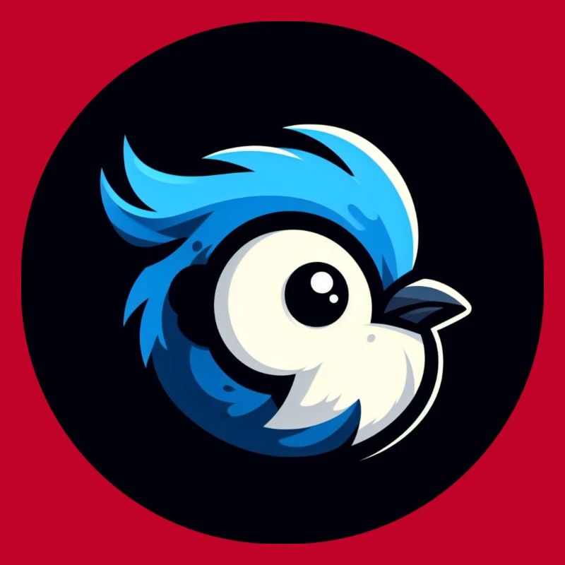 Comic Meise Vogel