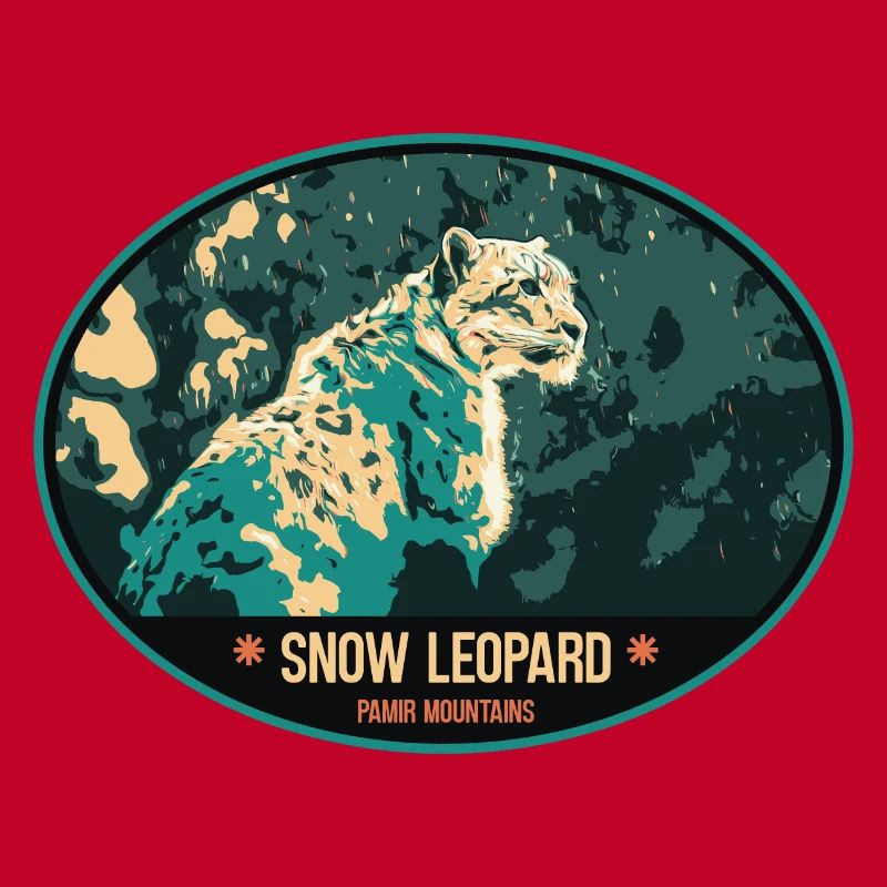Snow Leopard illustration patch