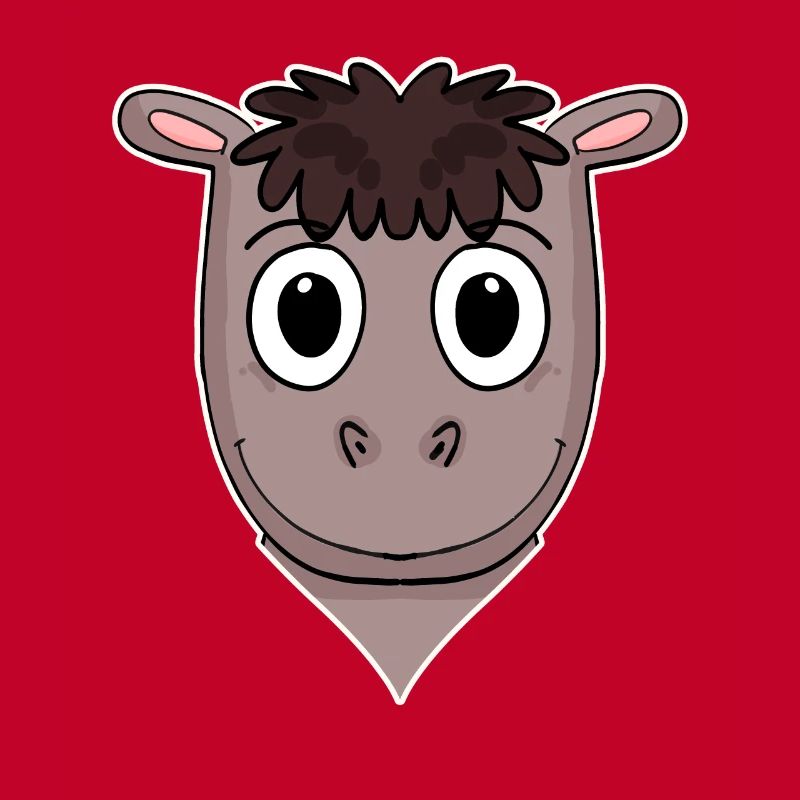 Tête d’animal de cheval Tête d’animal