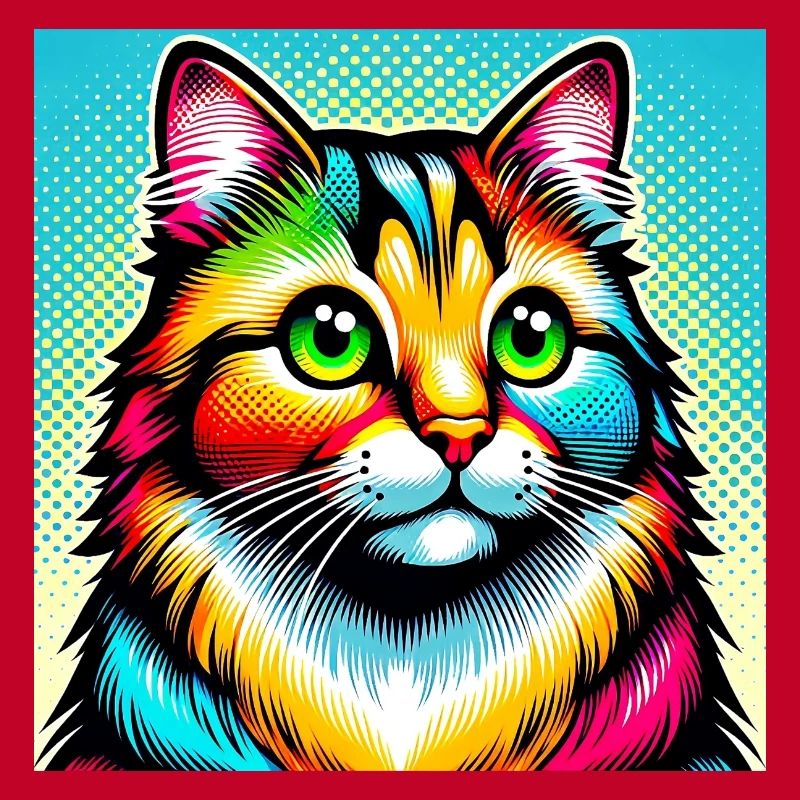 Chat Pop Art