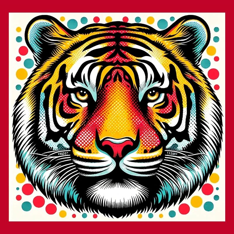 Tiger Pop Art
