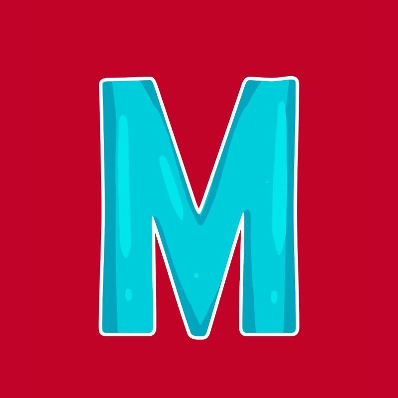 Lettre M Lettre initiale