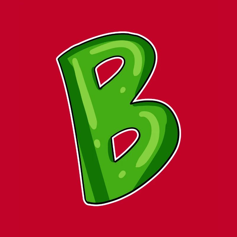 Buchstabe B - Anfangsbuchstabe B