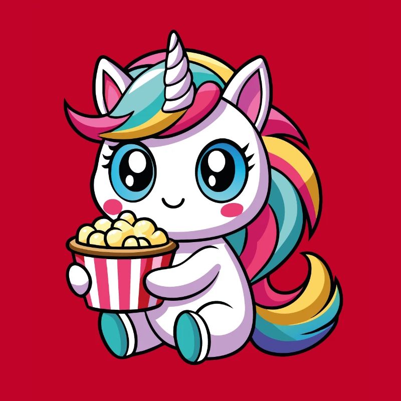 Popcorn Einhorn