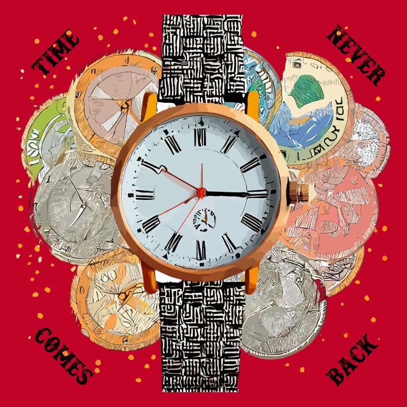 Time never comes back.