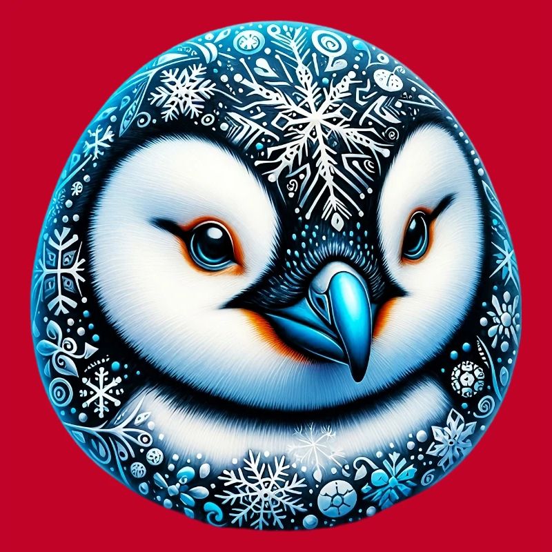 Pinguin Schneeflocke Schneeflocken