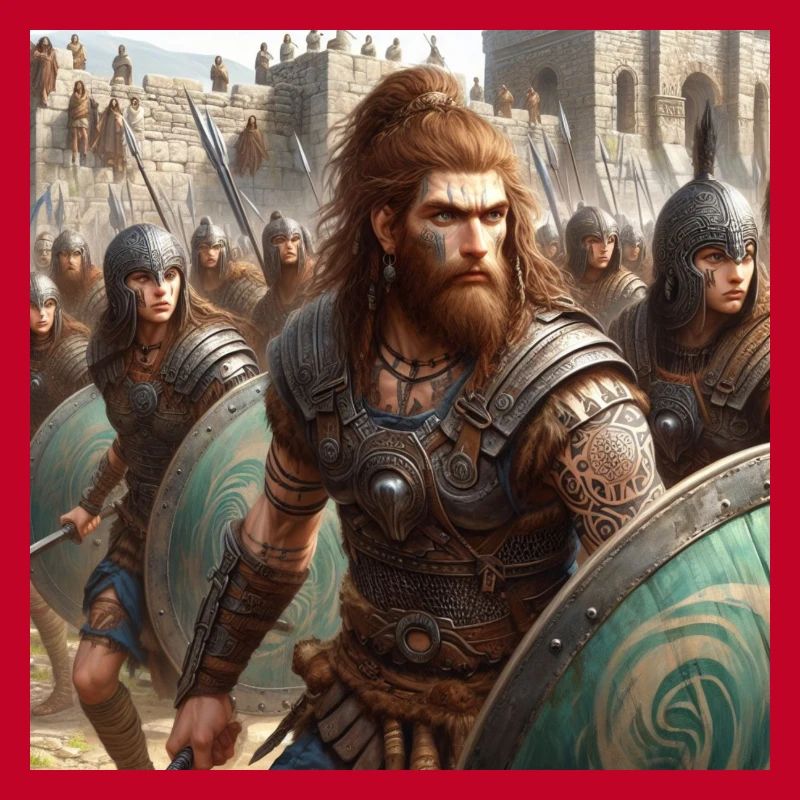 Keltiberer verteidigen Numancia