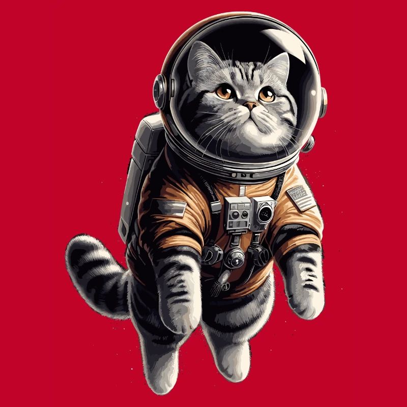 Astronaut BKH getigert Geschenk