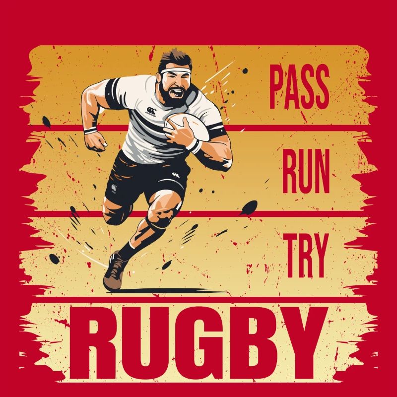 Pass - Run - Try - Rugby