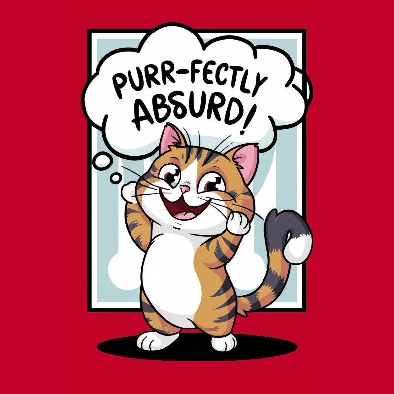 Chat - Ronronnement parfaitement absurde !