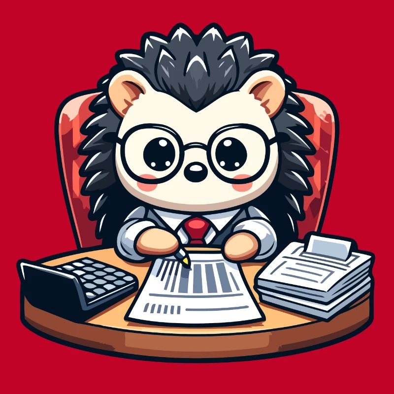 Hérisson comptable : la bestiole calculatrice