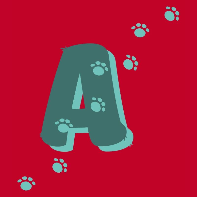 Paws Letter A
