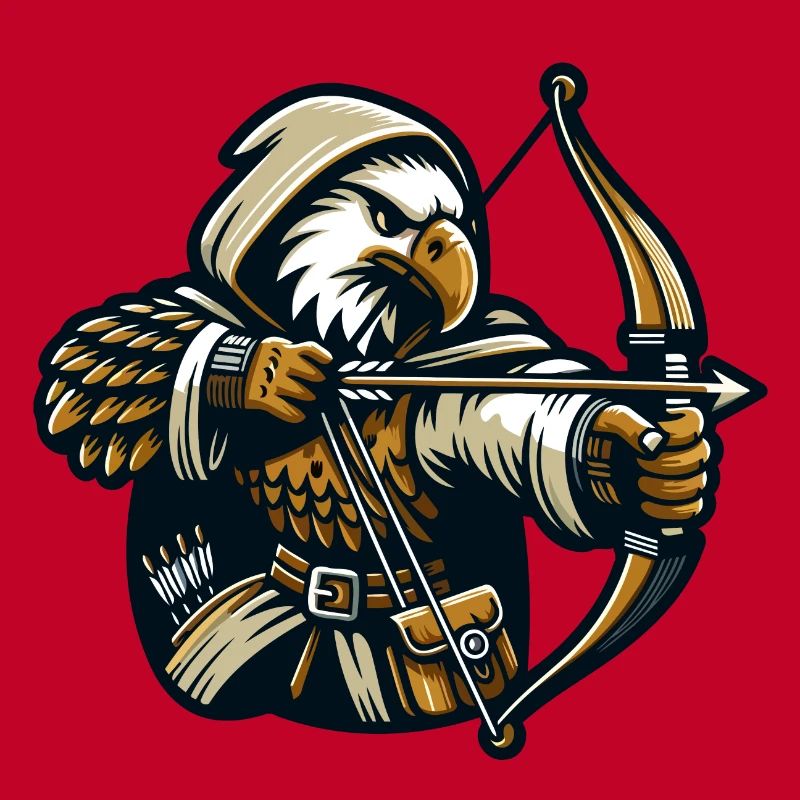 Skyward Archer: The Eagle Marksman