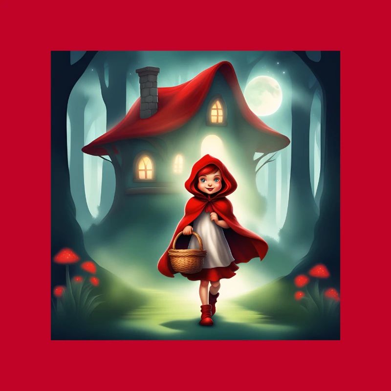le petit chaperon rouge, conte merveilleux