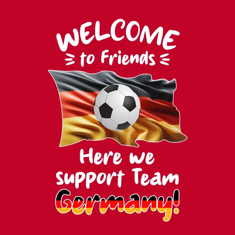 Willkommen Freunde - Wir supporten unser Team GER.