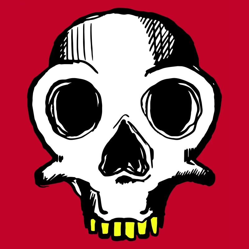 Skull (dreifarbig)