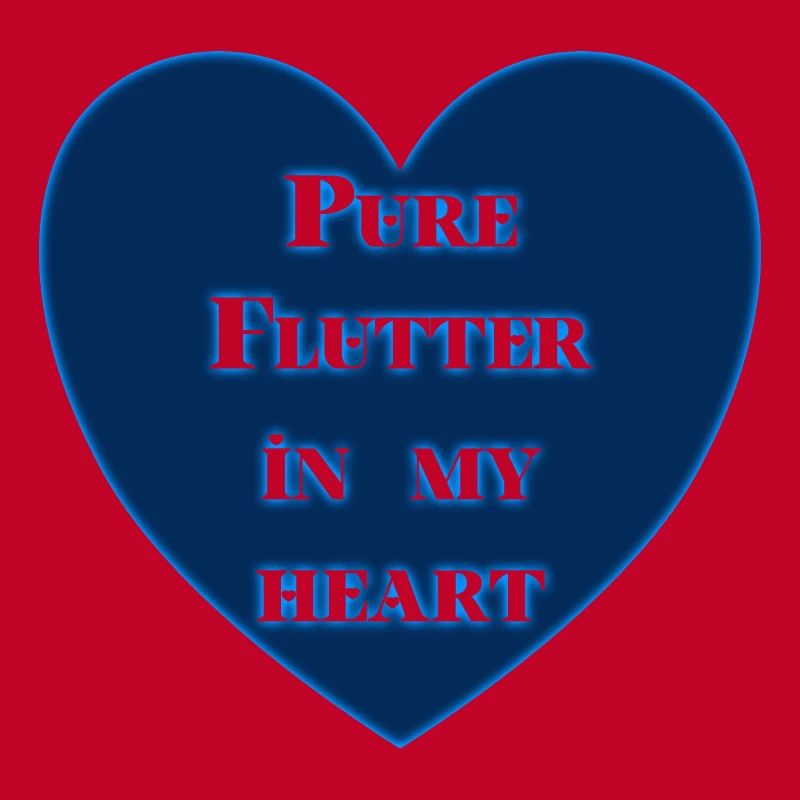 Pure Flutter In My Heart