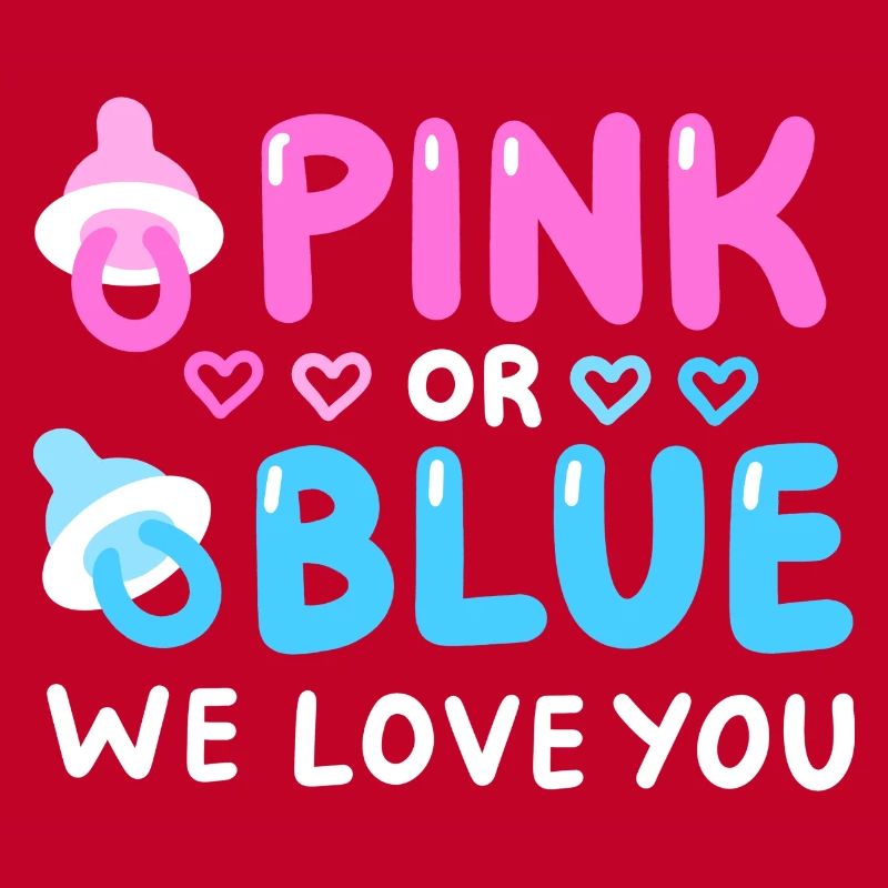 Gender Reveal Party Pink oder Blau