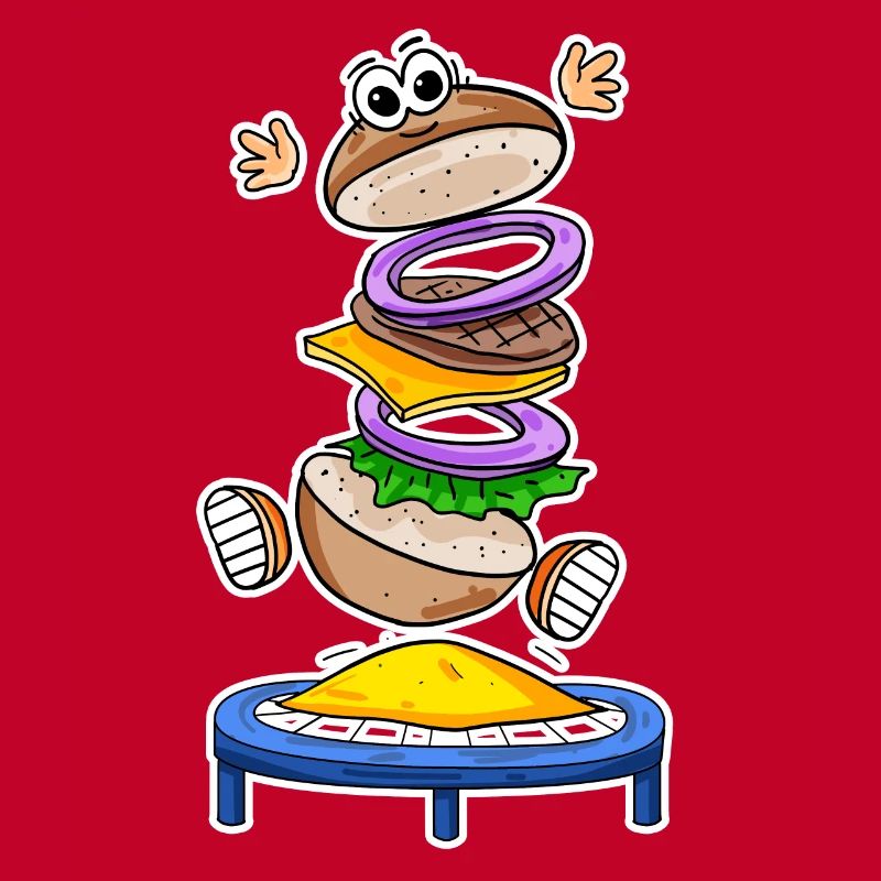 Trampoline Burger Restauration rapide