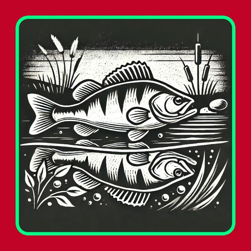 Perch predatory fish design