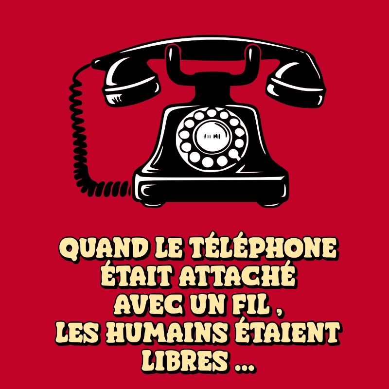 Wenn das Telefon ein Kabel hatte